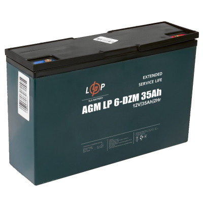 Батарея к ИБП LogicPower 12V 35Ah LP-6-DZM-35 (9335) Винница - изображение 1
