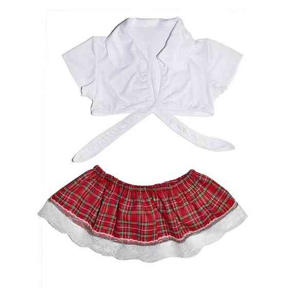 Еротичний костюм школярки для рольових ігор - M/L- Рольові костюми Вінниця