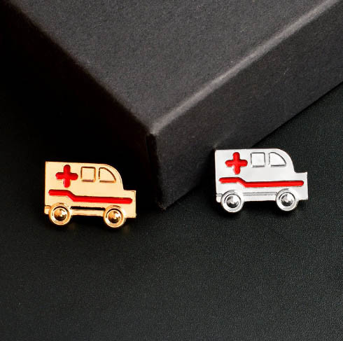 Брошь для доктора Скорая помощь серебристая Киев - изображение 1