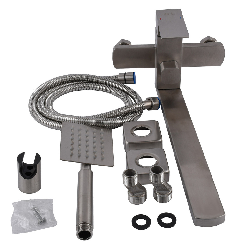 Смеситель для ванны Globus Lux KUBUS SKU-208N (000029880) Киев - изображение 5