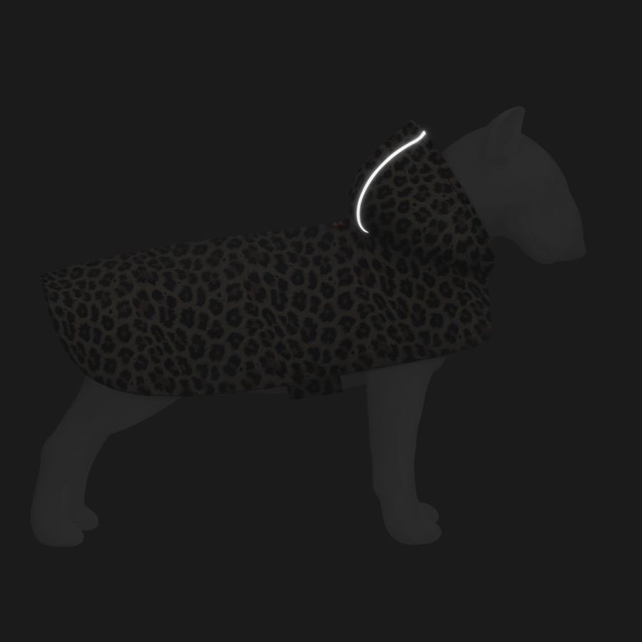 Дождевик-накидка с капюшоном для собак WAUDOG Clothes, рисунок 