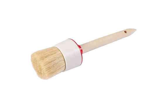 Пензель малярський круглий MASTERTOOL з пластиковою обоймою № 18 Ø 60 мм/51 мм 91-2160 Коломыя