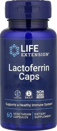 Лактоферин Life Extension Lactoferrin Caps 60 крат капс Київ