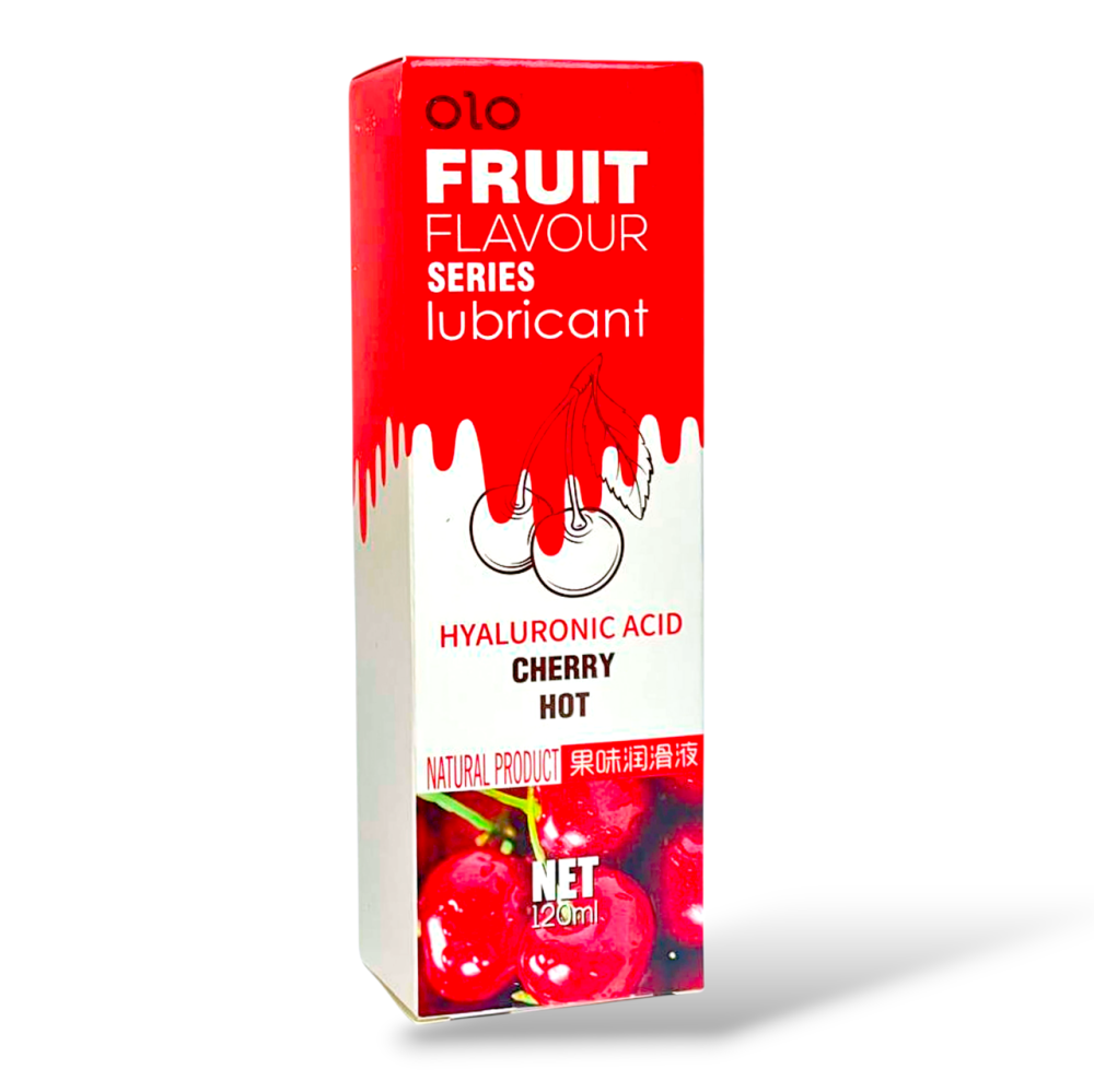 Оральний лубрикант Olo Fruit FLAVOUR зі смаком стиглої вишні, водна основа 120 мл Sex Aura Київ - фото 2
