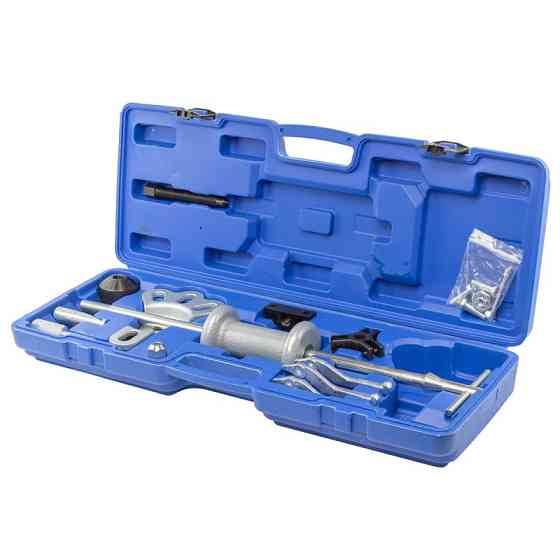 Молоток зворотний для знімання підшипників в наборі зі змінними лапами і адаптерами 17пр., В кейсі Одеса