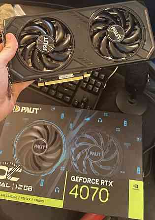 Відеокарта RTX 4070 12Gb. PALIT идеал ! Київ