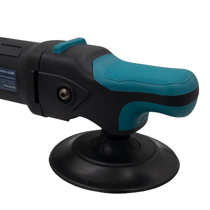 Мощная роторная полировальная машина PROFI-TEC PPM-1515R с двухступенчатым редуктором: 1500 Вт, диски 150мм Киев - изображение 5
