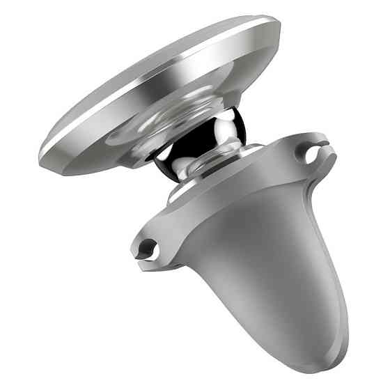 Магнитный автодержатель для телефона Baseus Magnetic Air Vent Car Mount SUGX-A0S (Серебристый) Николаев