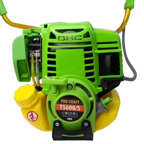 Мотокоса Procraft T5600S – бензиновий тример 62 см³, розбірна штанга, гарантія 36 міс Львів