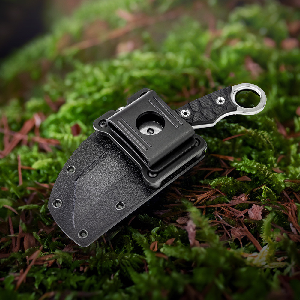 Ніж фіксований туристичний Ruike FS68, (8.6 см) 14C28N / G10 чорний Київ - фото 12