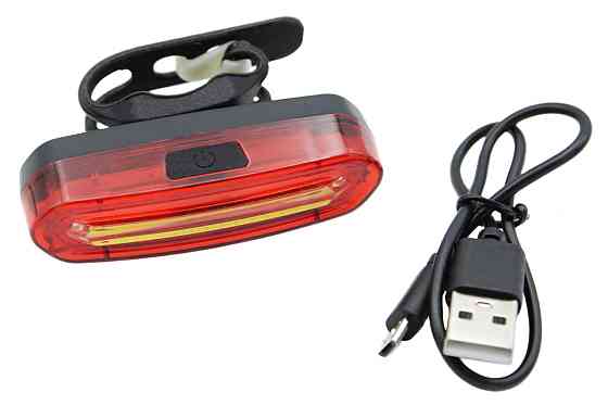 Велосипедний задній ліхтар мигалка акумуляторний PL-B20B, AQY-096 microUSB Дніпро