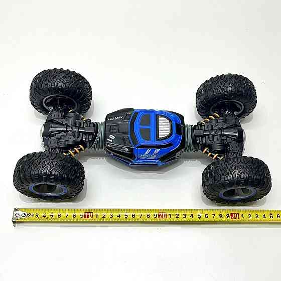 Машина трюкова Limo Toy перевертень всюдихід на радіокеруванні гумові колеса Синій (M 5507) Чернігів