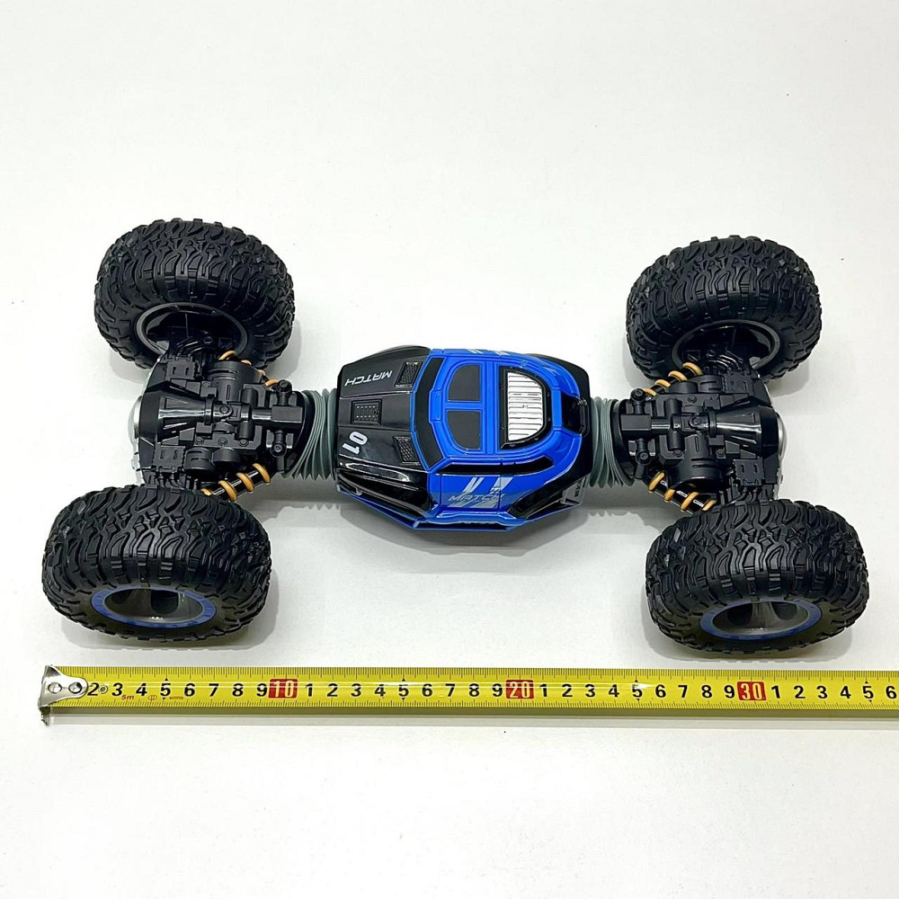 Машина трюкова Limo Toy перевертень всюдихід на радіокеруванні гумові колеса Синій (M 5507) Чернігів - фото 6