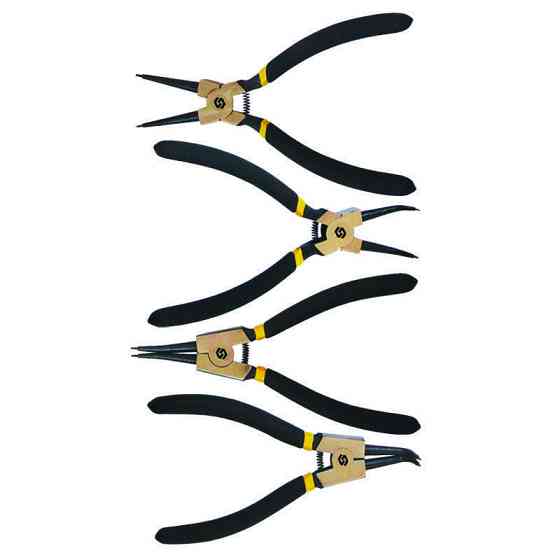 Набор съемников стопорных колец 4шт 180мм SIGMA (4350001) Ровно