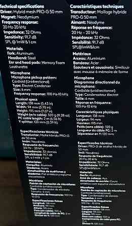 Наушники Logitech G Pro X SE Wired Headset. Київ