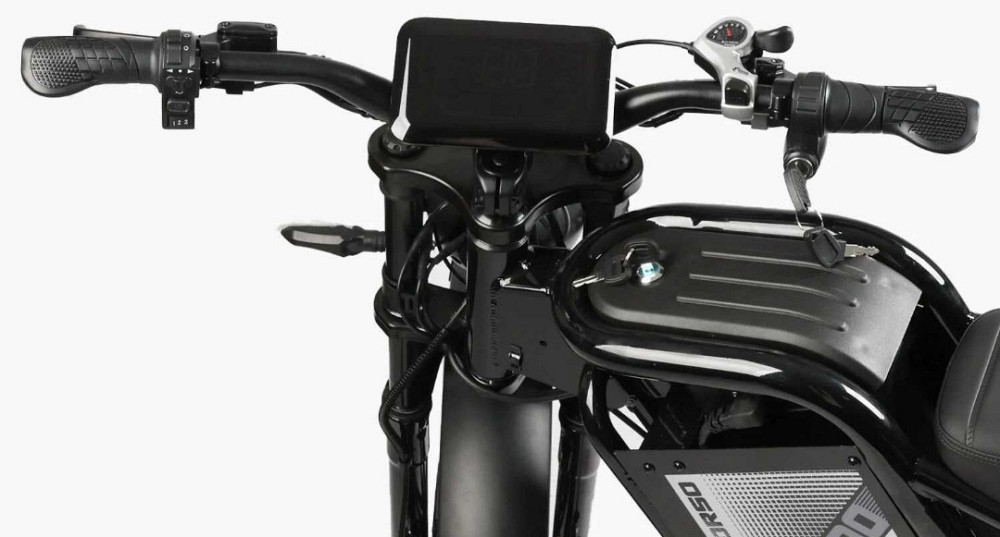 НОВИНКА 2026! Електровелосипед Corso Komodo 20 1200W,60V21AH -Сірий. Харків - фото 1