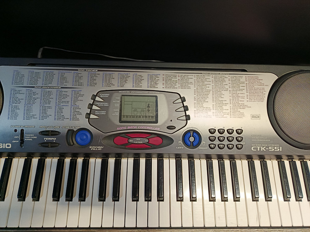 Синтезатор Casio CTK-551 (товар вживаний) Луцк - изображение 3
