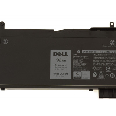 Аккумулятор для ноутбука Dell Latitude 5580 (long), VG93N, 92Wh (7666mAh), 6cell, 11.4V, L (A47605) Винница - изображение 2