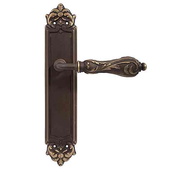 Ручка на планке Fimet 147-280 F55 Flora светл бронза/темн бронза R ф/с Киев