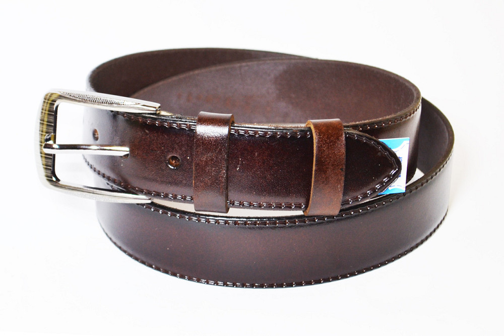 Ремінь шкіряний 1200х39 мм. Шкіряний ремінь. Одеса - фото 1