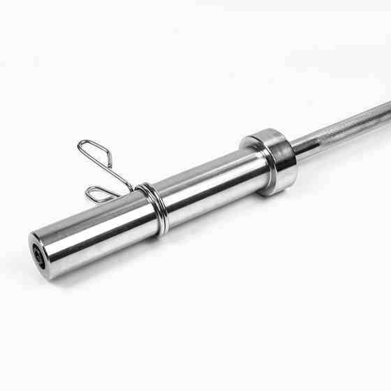 Гриф для штанги EasyFit олімпійський, рівний 2.2 м, Ø 50 мм Коломия