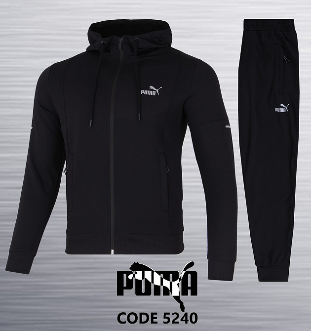 Мужской эластиковый спортивный костюм Puma  p.М(46) Киев - изображение 1