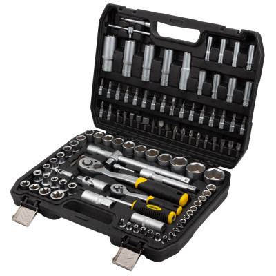 Набір інструментів Sigma насадок торцевих та біт 1/4&quot;, 1/2&quot; 110шт CrV mid (6003771) Вінниця - фото 1