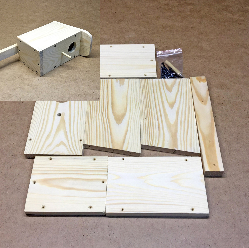 Разобранный скворечник 