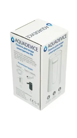Помпа для воды электрическая AQUADEVICE R6 white Киев
