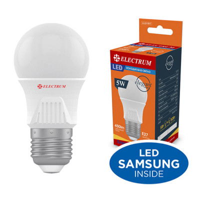 Лампочка Electrum A50 5W PA LS-33 Elegant Е27 4000K (A-LD-1917) Винница - изображение 1