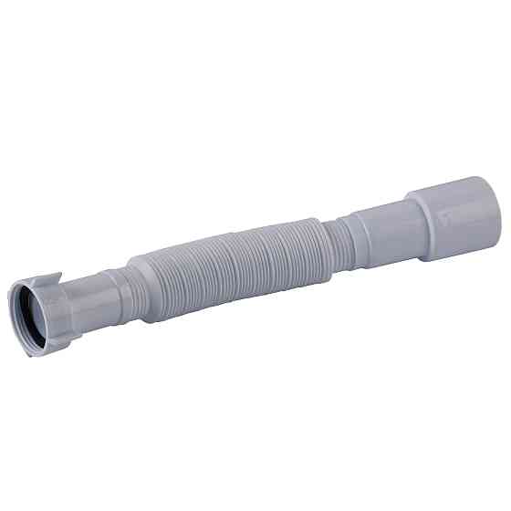 Гофротруба OPTIMUM з'єднувальна з накидною гайкою 1 1/4″*40/50 (310-650мм) OPTI 00025 Киев
