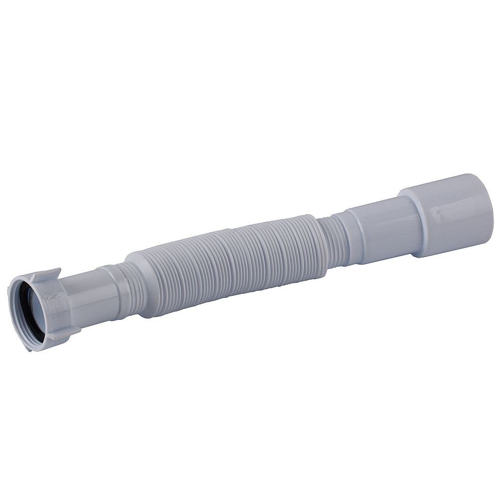 Гофротруба OPTIMUM з'єднувальна з накидною гайкою 1 1/4″*40/50 (310-650мм) OPTI 00025 Тернопіль - фото 1