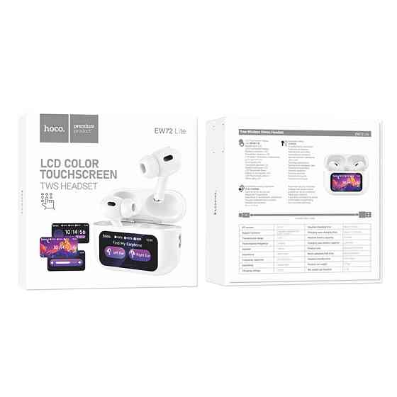 Беспроводные наушники HOCO EW72 Lite Soar сенсорный LED дисплей Bluetooth 6942007651004 Одесса