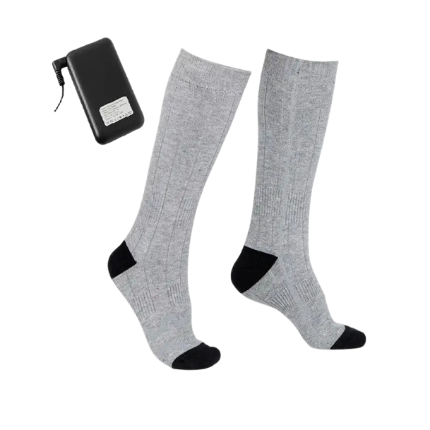 Шкарпетки з підігрівом ZBHSWZ04 з блоком живлення на 5000mAh 38-44р. (Сірі) Вінниця - фото 1