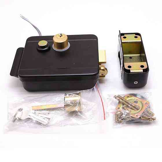 Замок электромеханический (накладной) GV LEMch-110 Black Киев