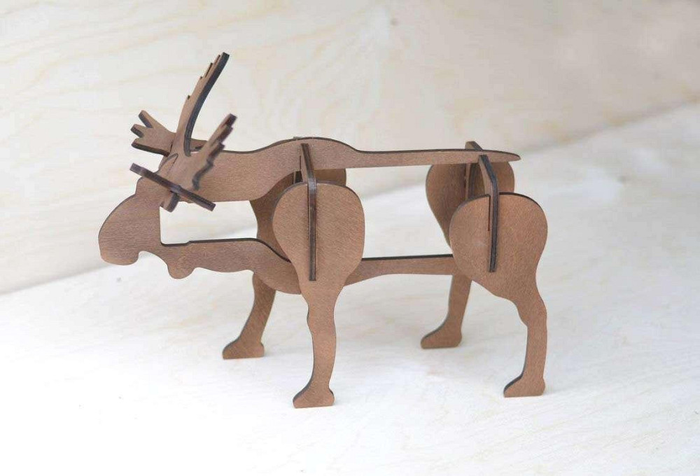 Підставка EKOSTAR для пляшки Лось Київ - фото 1