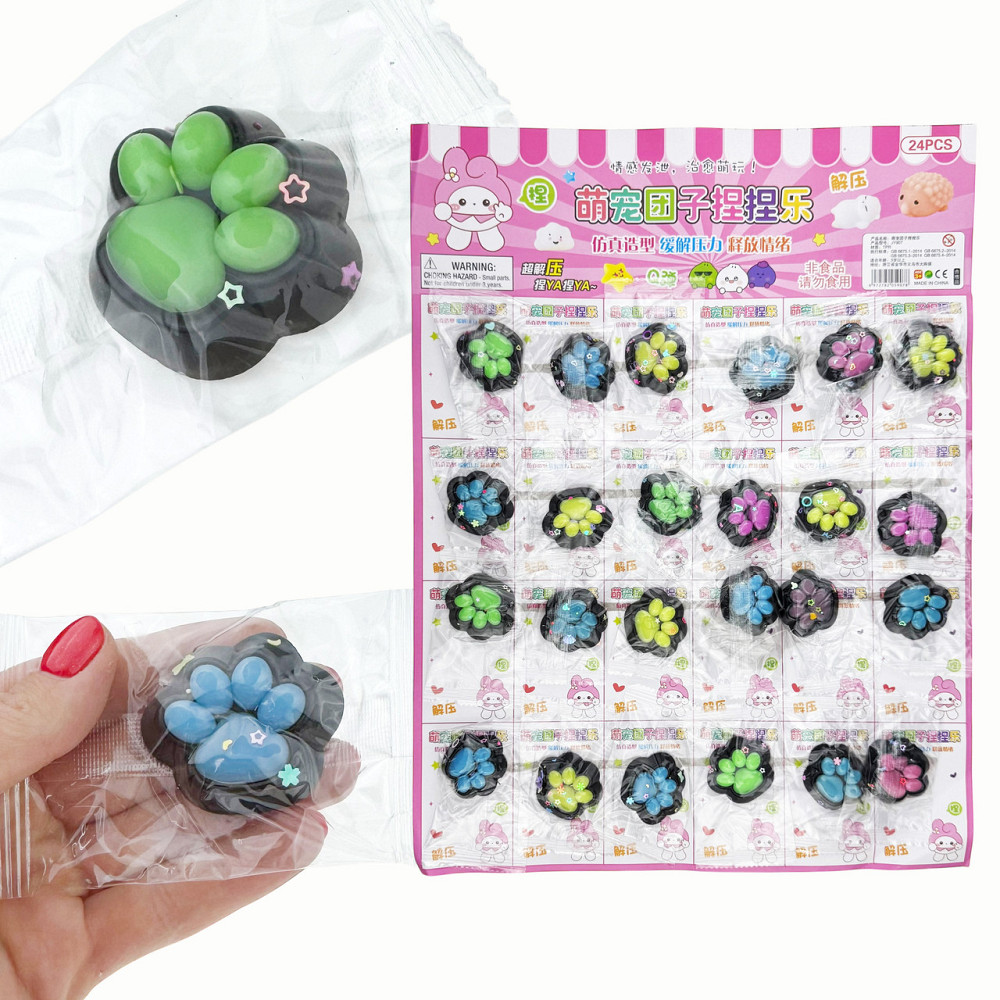 Сквиши игрушки для детей и взрослых Лапка 24 шт Киев - изображение 1