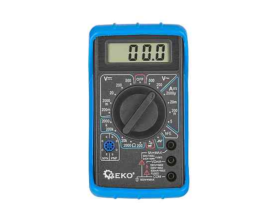 Мультиметр цифровий із зумером "GeKo" Киев