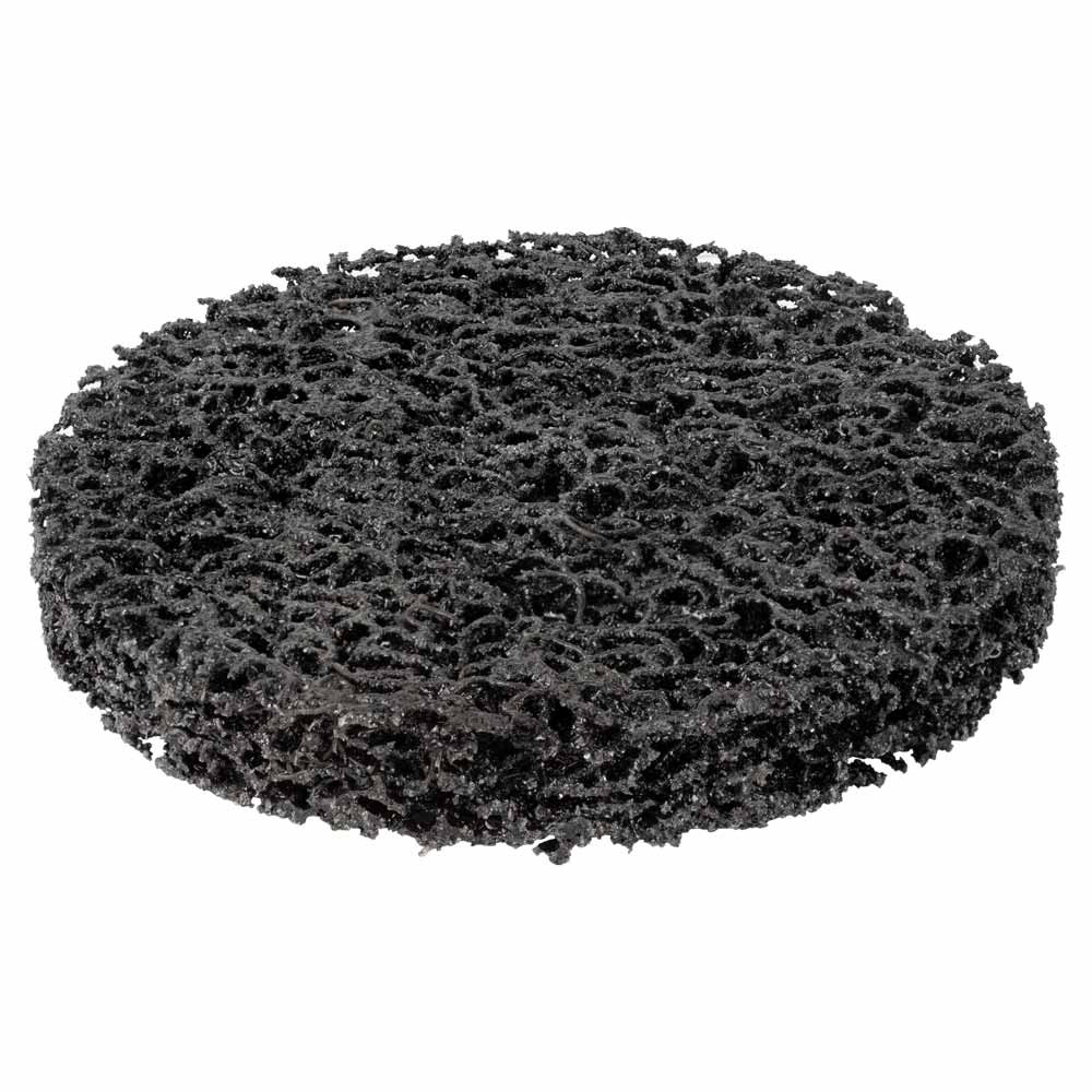 Sigma Круг зачистной из нетканого абразива (коралл) Ø100мм без держателя черный мягкий SIGMA (9 Киев - изображение 3