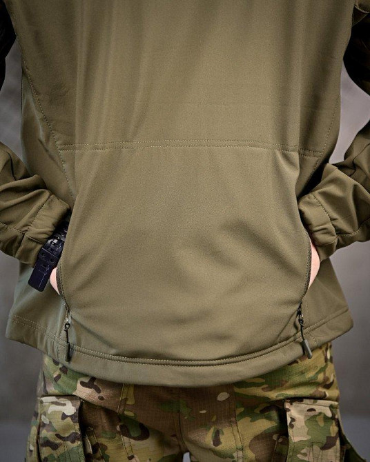 Тактична куртка софтшел LINKOLN олива ПП7948 Одеса - фото 7