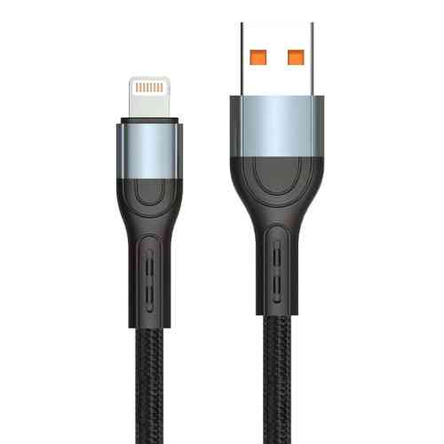 Кабель USB Lightning 1м Pavareal Q06i 120Вт быстрая зарядка Fast Charge в оплетке Киев