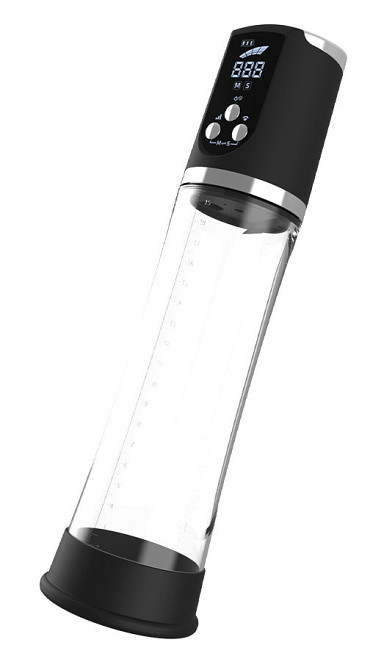 Водонепроницаемая, автоматическая вакуумная помпа с зарядкой от USB CANWIN Water Pump LCD, P468AU Sex Aura Киев - изображение 3