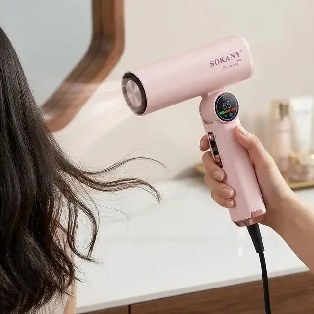 Фен для волосся SK-14042 складний, іонізація, 2 швидкості, 3 режими, компактний, дорожній Одеса - фото 2