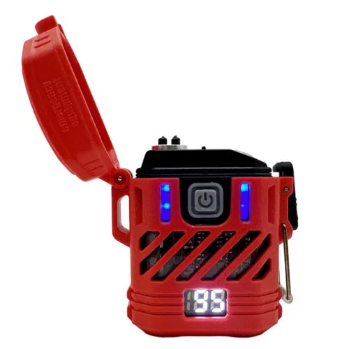 Ліхтар запальничка Multifunctional D53-2LED Box LCD TypeC (3+1 режим) Вінниця