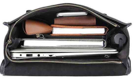 Рюкзак шкіряний Чорний (Vintage) Київ