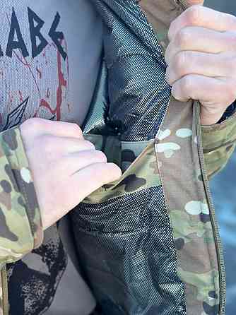 Тактична чоловіча зимова куртка Call Dragon Omni-Heat з капюшоном зимова куртка мультикам WAR Львів