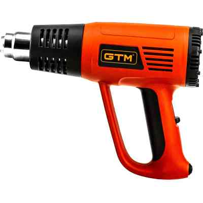 Будівельний фен GTM HG2000E, 2000Вт, 80-600С, 300/500л/хв (HG2000E) Вінниця