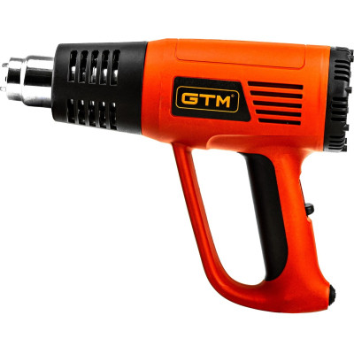 Будівельний фен GTM HG2000E, 2000Вт, 80-600С, 300/500л/хв (HG2000E) Вінниця - фото 2