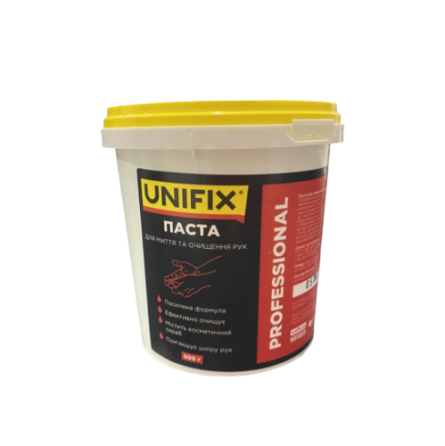 Паста для очищення рук 0,5кг (відерце) Professional UNIFIX Житомир