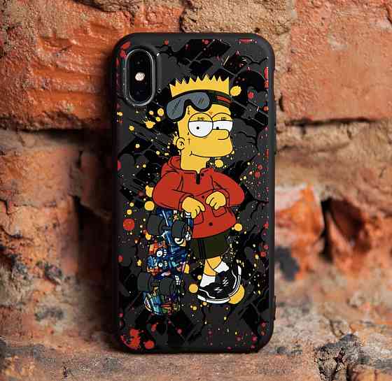 Премиум чехлы на Iphone ,Xiaomi , MEIZU ,HUAWEI и Samsung Барт Симпсон Черновцы